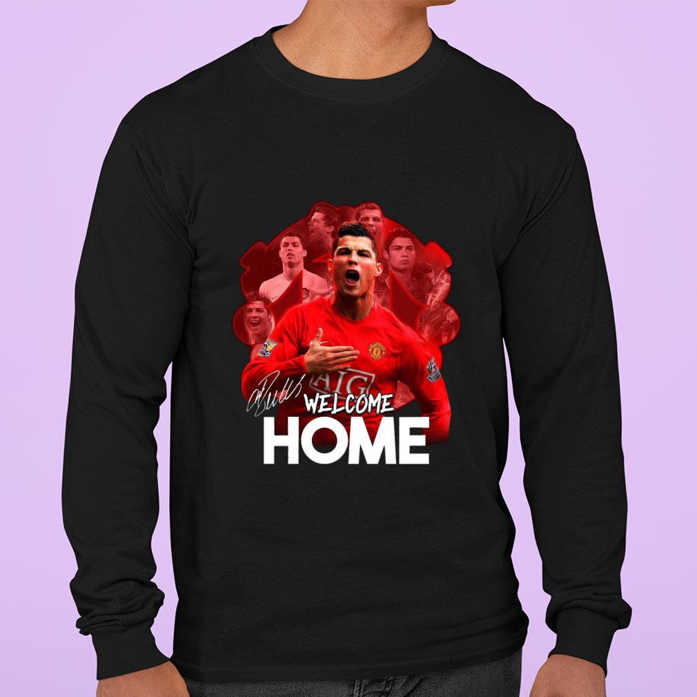 Original CR7 Cristiano Ronaldo Welcome Home Manchester United FC Shirt CR7 Cristiano Ronaldo Welcome Home Manchester United FC Shirt 3 - Original CR7 Cristiano Ronaldo Welcome Home Manchester United FC Shirt
