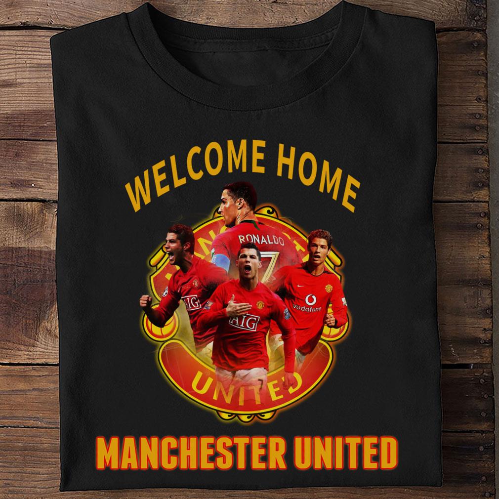 Funny CR7 Cristiano Ronaldo Welcome Home Manchester United FC Signature Shirt CR7 Cristiano Ronaldo Welcome Home Manchester United FC Signature Shirt 2 - Funny CR7 Cristiano Ronaldo Welcome Home Manchester United FC Signature Shirt