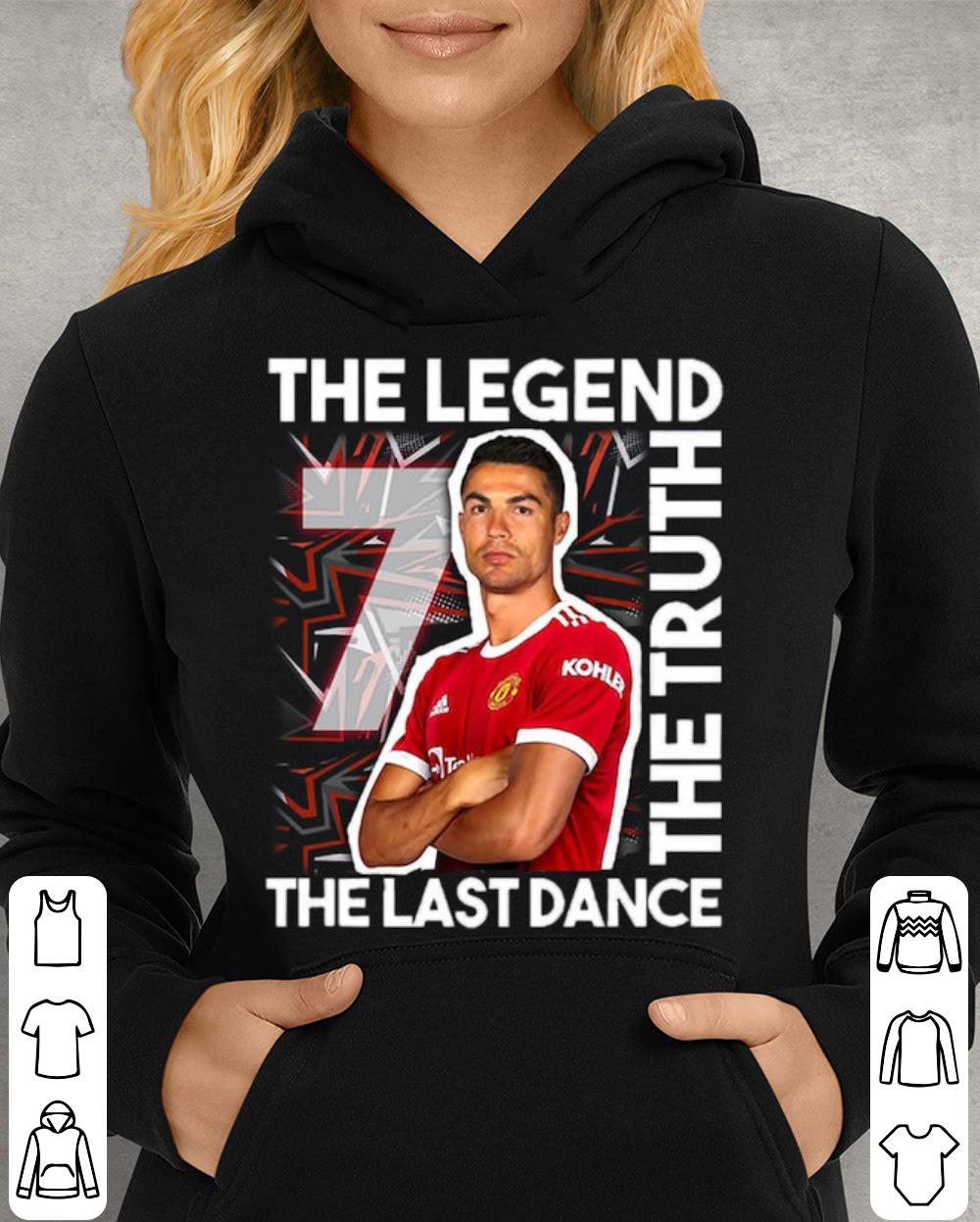 Best CR7 The Legend The Truth The Last Dance Cristiano Ronaldo Manchester United Shirt CR7 The Legend The Truth The Last Dance Cristiano Ronaldo Manchester United Shirt 4 - Best CR7 The Legend The Truth The Last Dance Cristiano Ronaldo Manchester United Shirt