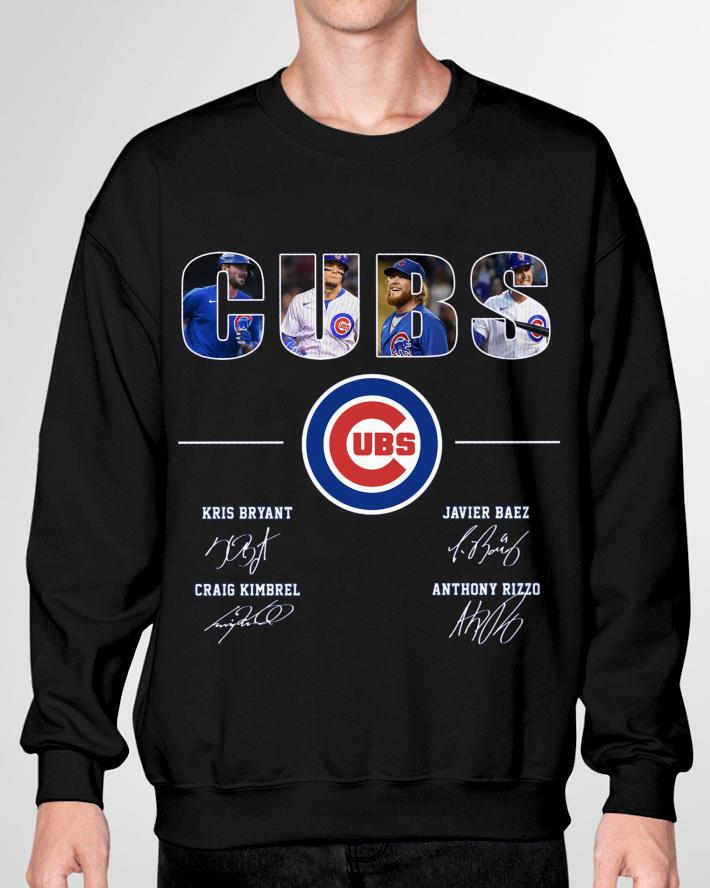 Hot Cubs Kris Bryant Javier Baez Anthony Rizzo Craig Kimbrel Signatures Chicago Cubs Shirt Cubs Kris Bryant Javier Baez Anthony Rizzo Craig Kimbrel Signatures Chicago Cubs Shirt 3 - Hot Cubs Kris Bryant Javier Baez Anthony Rizzo Craig Kimbrel Signatures Chicago Cubs Shirt