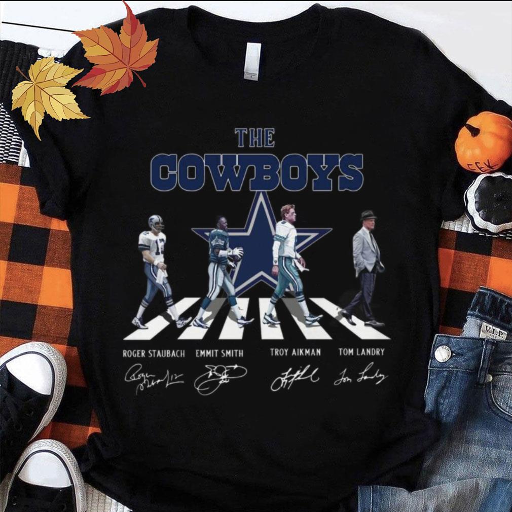 Hot Dallas Cowboys The Cowboys Abbey Road Signatures Tom Landry Shirt Dallas Cowboys The Cowboys Abbey Road Signatures Tom Landry Shirt 1 - Hot Dallas Cowboys The Cowboys Abbey Road Signatures Tom Landry Shirt