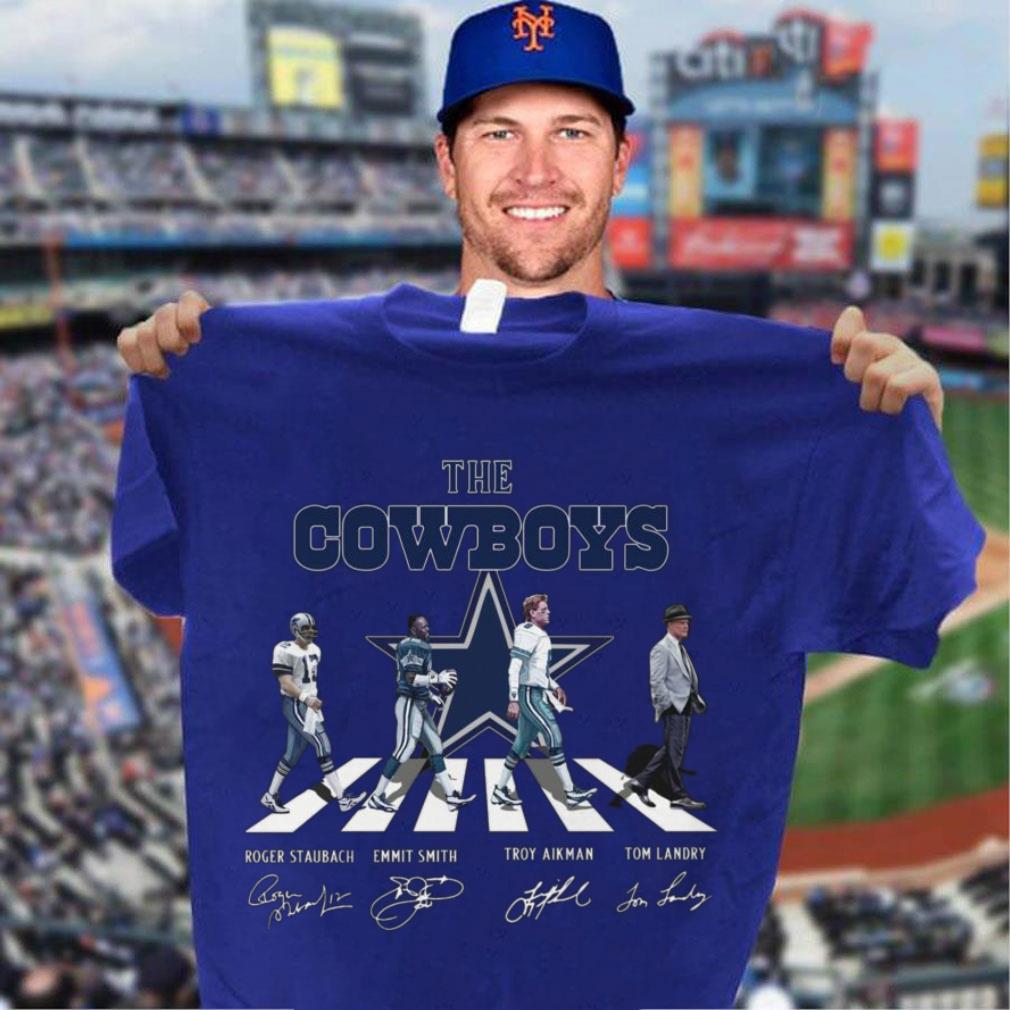 Hot Dallas Cowboys The Cowboys Abbey Road Signatures Tom Landry Shirt Dallas Cowboys The Cowboys Abbey Road Signatures Tom Landry Shirt 3 - Hot Dallas Cowboys The Cowboys Abbey Road Signatures Tom Landry Shirt