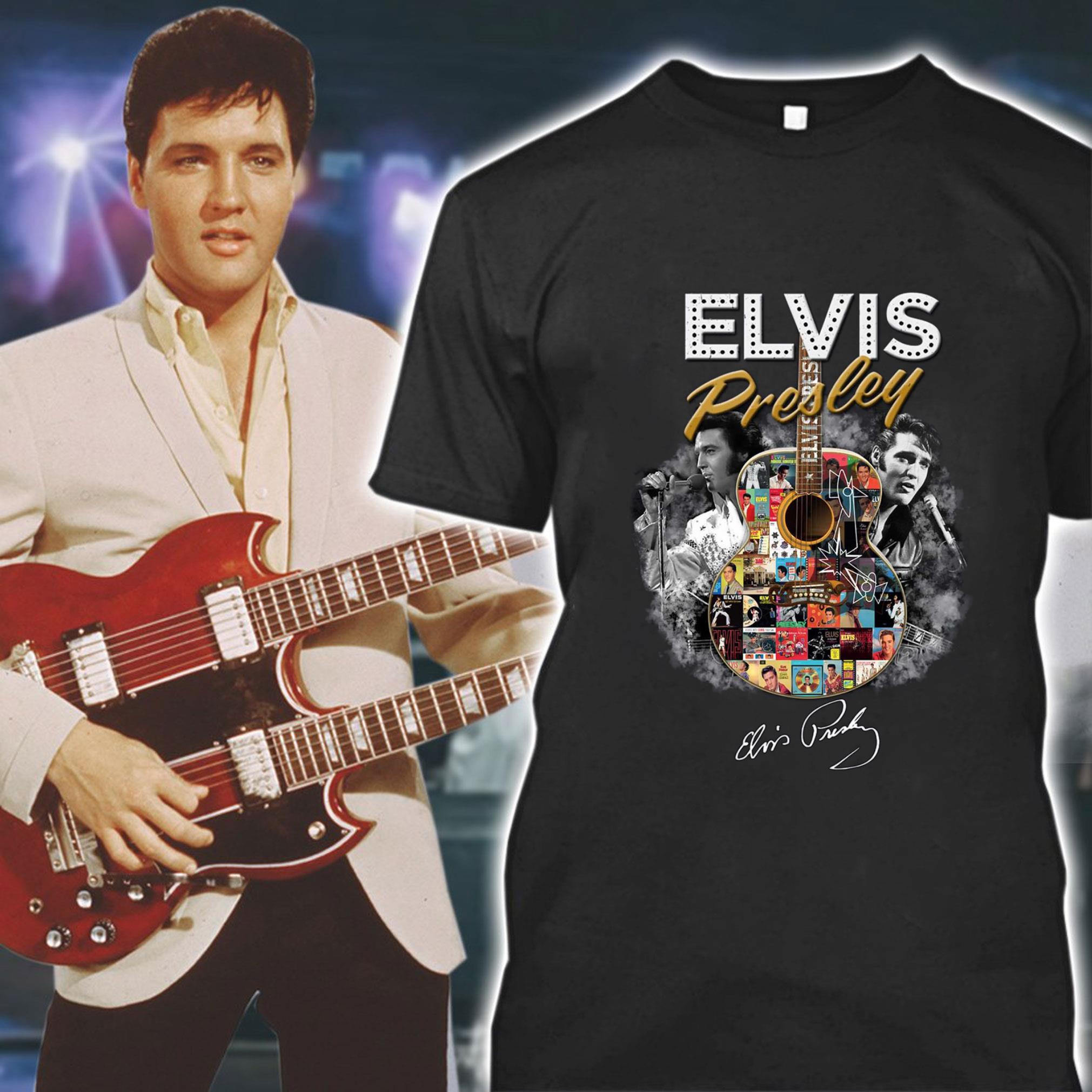 Best Guitarist Elvis Presley Signature Shirt