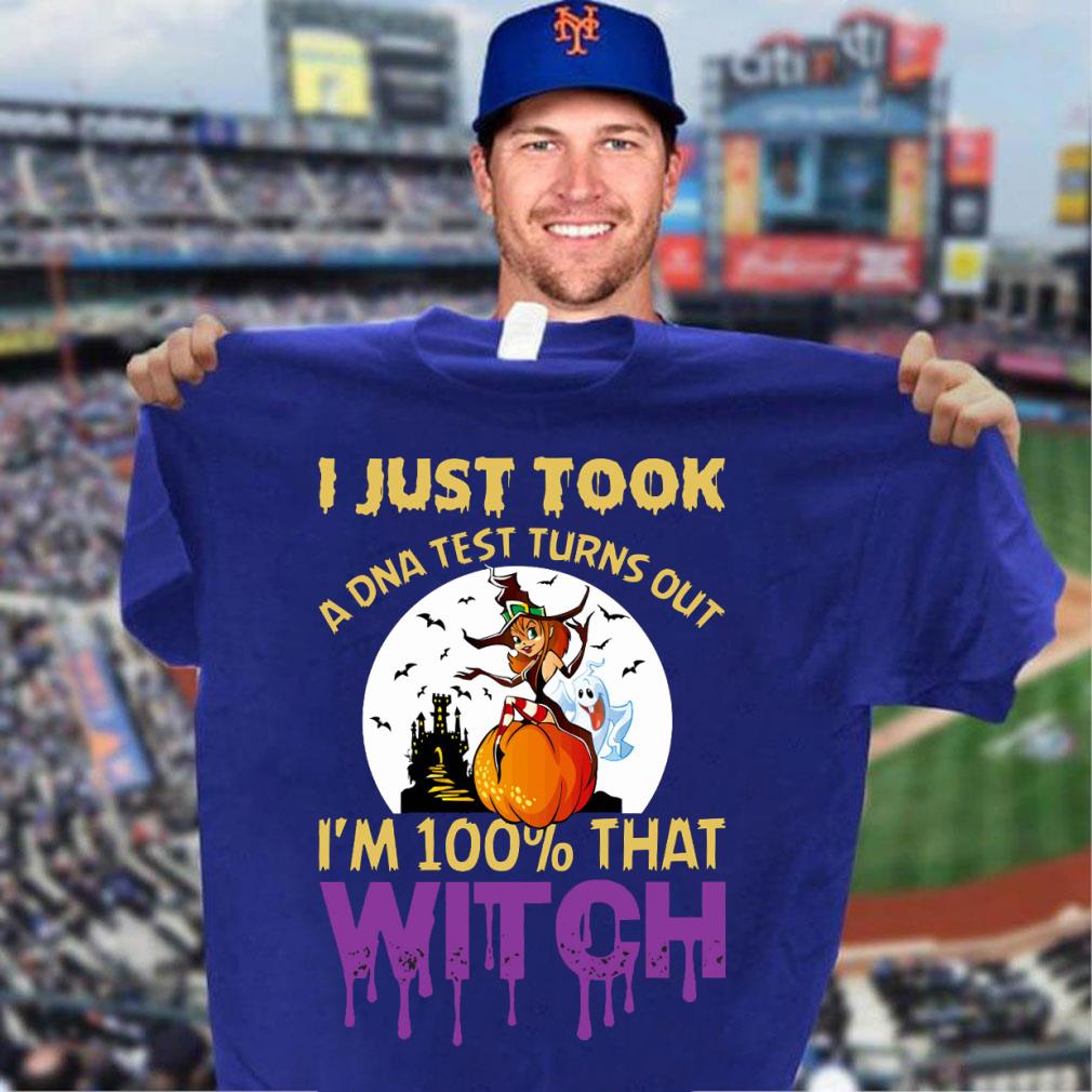 Official Halloween i just took a DNA test turns out i'm 100% that witch shirt Halloween i just took a DNA test turns out i m 100 that witch shirt 3 - Official Halloween i just took a DNA test turns out i'm 100% that witch shirt