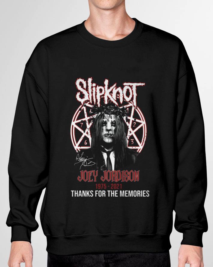 Hot Joey Jordison Slipknot Band Heavy Metal 1975-2021 Signature Thanks For The Memories Shirt Joey Jordison Slipknot Band Heavy Metal 1975 2021 Signature Thanks For The Memories Shirt 3 - Hot Joey Jordison Slipknot Band Heavy Metal 1975-2021 Signature Thanks For The Memories Shirt