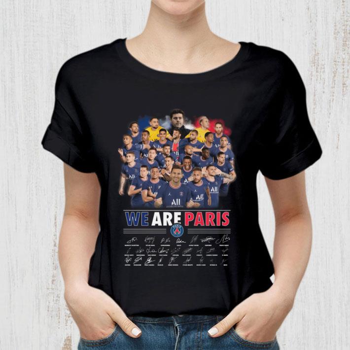 Best Lionel Messi Paris Saint-Germain We Are Paris Signatures Shirt Lionel Messi Paris Saint Germain We Are Paris Signatures Shirt 2 - Best Lionel Messi Paris Saint-Germain We Are Paris Signatures Shirt