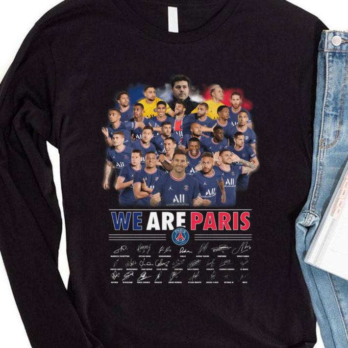 Best Lionel Messi Paris Saint-Germain We Are Paris Signatures Shirt Lionel Messi Paris Saint Germain We Are Paris Signatures Shirt 4 - Best Lionel Messi Paris Saint-Germain We Are Paris Signatures Shirt