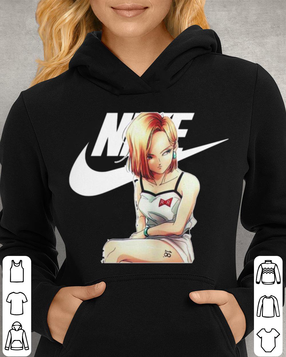 Original Nike No.18 Dragon Ball Shirt Nike No 18 Dragon Ball Shirt 4 - Original Nike No.18 Dragon Ball Shirt