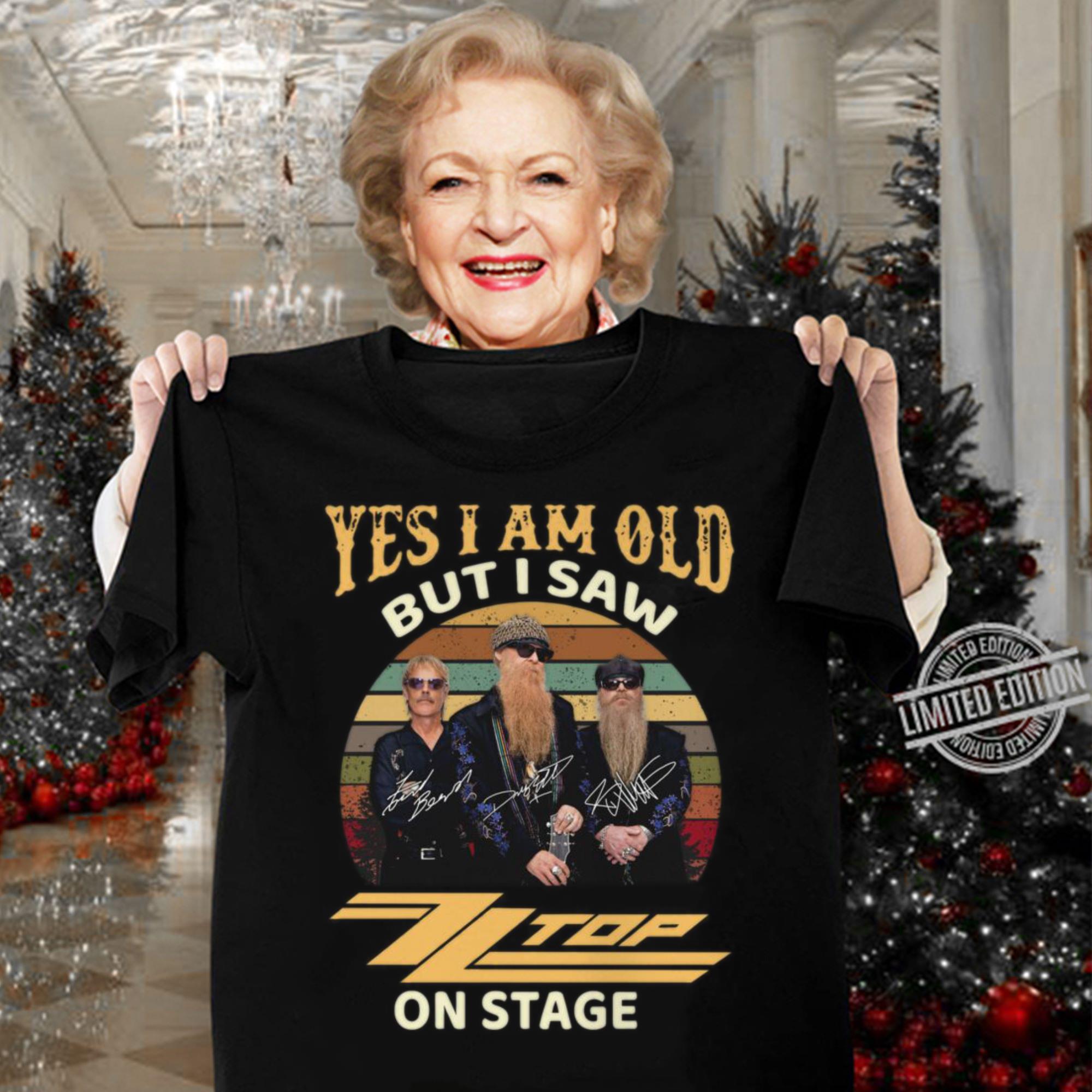 Premium RIP Dusty Hill Yes i am old but i saw ZZ Top band on stage signatures vintage sunset shirt RIP Dusty Hill Yes i am old but i saw ZZ Top band on stage signatures vintage sunset shirt 3 - Premium RIP Dusty Hill Yes i am old but i saw ZZ Top band on stage signatures vintage sunset shirt