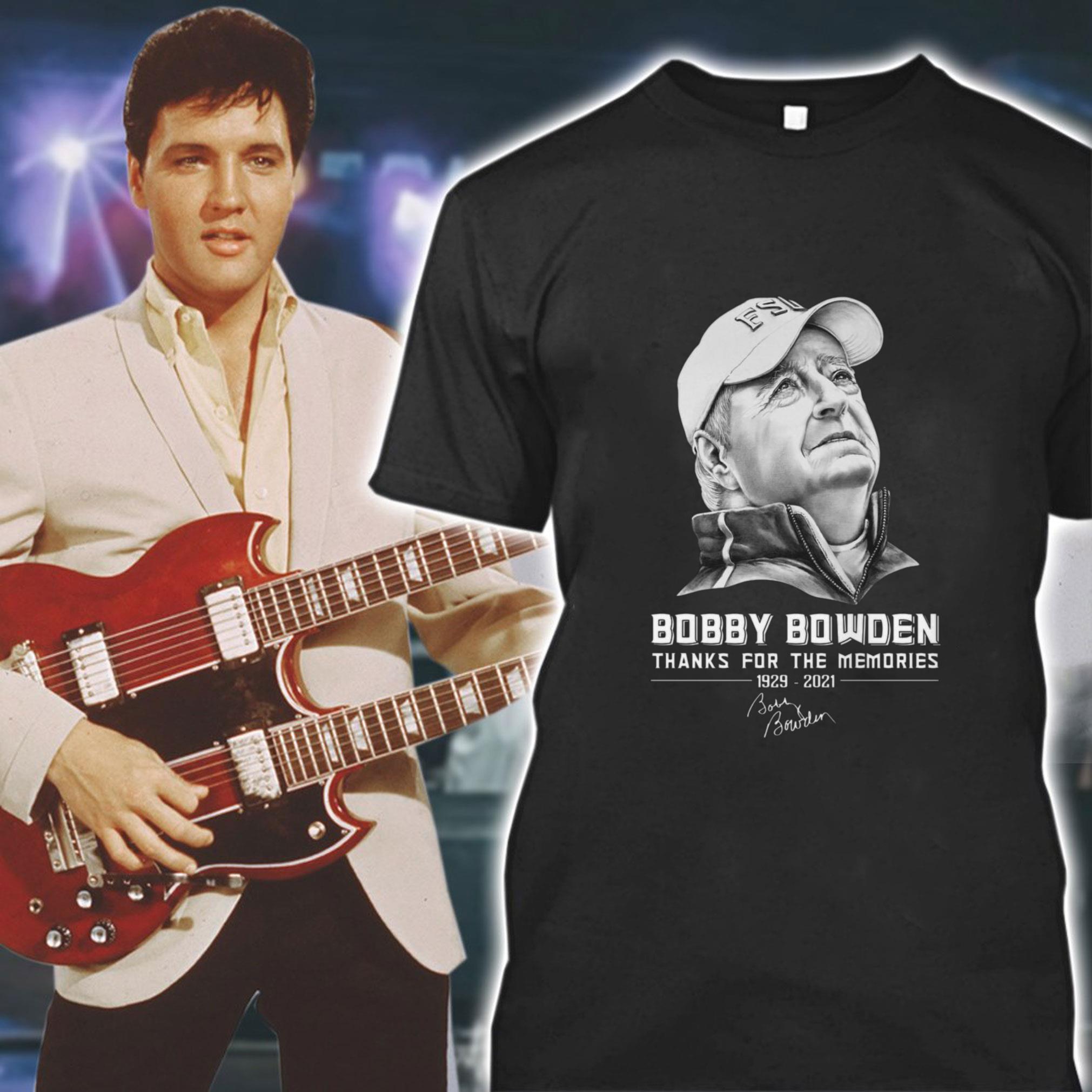 Premium Rest In Peace Legend Bobby Bowden 1929-2021 Coach Florida State Seminoles Signature Shirt