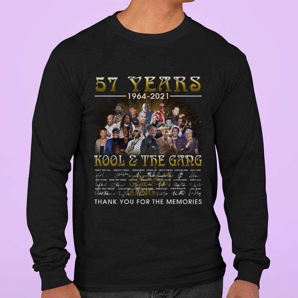 Original Thank Memories Kool and The Gang 57 years 1964-2021 Signatures Shirt Thank Memories Kool and The Gang 57 years 1964 2021 Signatures Shirt 3 - Original Thank Memories Kool and The Gang 57 years 1964-2021 Signatures Shirt