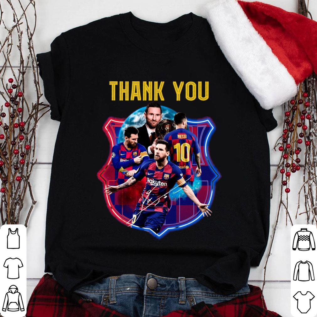 Official Thank You M10 Lionel Messi FC Barcelona Signature shirt Thank You M10 Lionel Messi FC Barcelona Signature shirt 1 - Official Thank You M10 Lionel Messi FC Barcelona Signature shirt