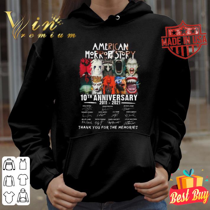 Official American Horror Story Season 10 Double Feature 10th anniversary 2011-2021 signatures shirt American Horror Story Season 10 Double Feature 10th anniversary 2011 2021 signatures shirt 4 - Official American Horror Story Season 10 Double Feature 10th anniversary 2011-2021 signatures shirt