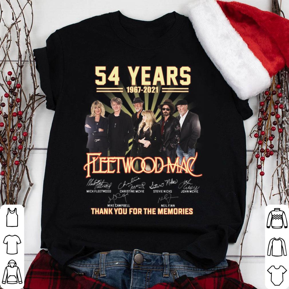 Awesome Fleetwood Mac Band 54 Years 1967-2021 Thank You For The Memories Signatures Shirt Fleetwood Mac Band 54 Years 1967 2021 Thank You For The Memories Signatures Shirt 1 - Awesome Fleetwood Mac Band 54 Years 1967-2021 Thank You For The Memories Signatures Shirt
