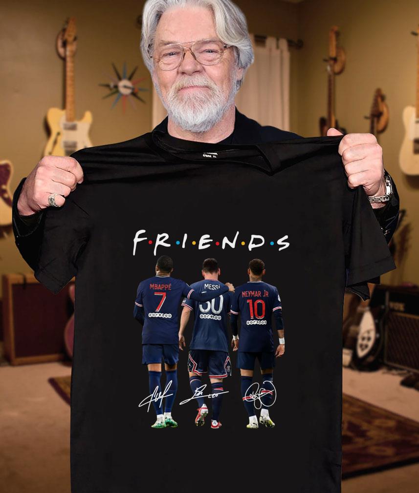 Official Friends Team PSG Lionel Messi Signatures Shirt, Mbappe, Neymar Friends Team PSG Lionel Messi Signatures Shirt Mbappe Neymar 3 - Official Friends Team PSG Lionel Messi Signatures Shirt, Mbappe, Neymar