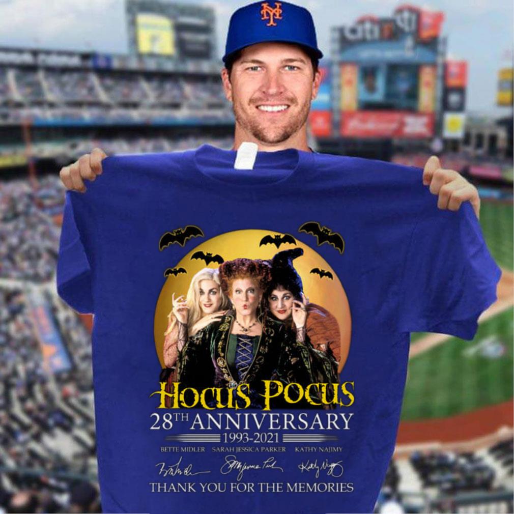 Hot Hocus Pocus 28th Anniversary 1993-2021 Signed Thank You For The Memories Shirt, Bette Midler, Sarah Jessica Parker Kathy Najimy Hocus Pocus 28th Anniversary 1993 2021 Signed Thank You For The Memories Shirt Bette Midler Sarah Jessica Parker Kathy Najimy 3 - Hot Hocus Pocus 28th Anniversary 1993-2021 Signed Thank You For The Memories Shirt, Bette Midler, Sarah Jessica Parker Kathy Najimy