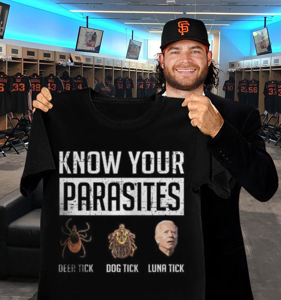 Original Insect Joe Biden Know Your Parasites Deer Tick Dog Tick Luna Tick Shirt Insect Joe Biden Know Your Parasites Deer Tick Dog Tick Luna Tick Shirt 2 - Original Insect Joe Biden Know Your Parasites Deer Tick Dog Tick Luna Tick Shirt