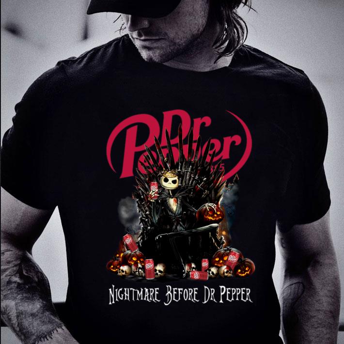 Premium Jack Skellington The Nightmare Before Christmas Dr Pepper Halloween Game Of Thrones Shirt Jack Skellington The Nightmare Before Christmas Dr Pepper Halloween Game Of Thrones Shirt 2 - Premium Jack Skellington The Nightmare Before Christmas Dr Pepper Halloween Game Of Thrones Shirt