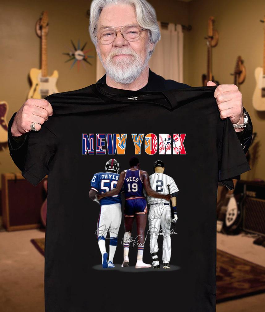 Premium New York Sports Teams New York Giants New York Yankees New York Knicks Signatures Shirt New York Sports Teams New York Giants New York Yankees New York Knicks Signatures Shirt 3 - Premium New York Sports Teams New York Giants New York Yankees New York Knicks Signatures Shirt