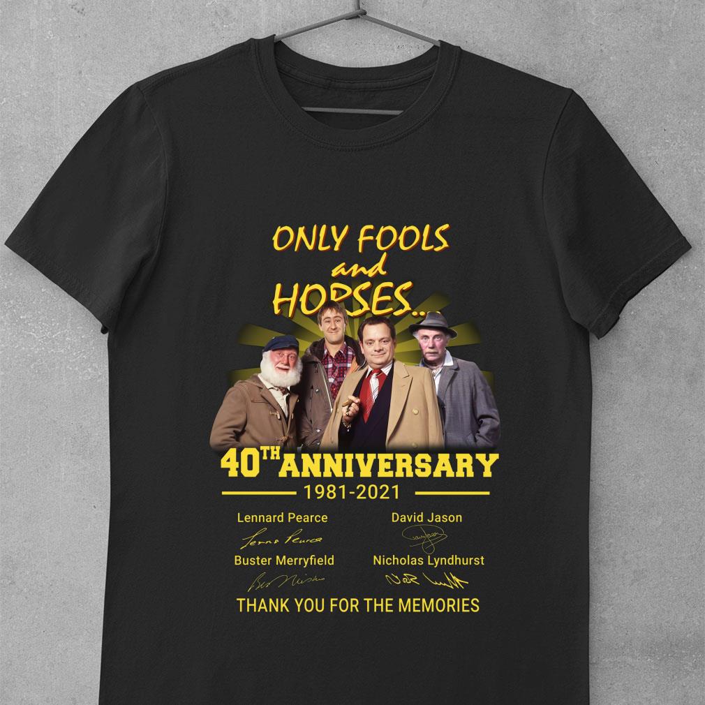 Funny Only Fools and Horses 40th Anniversary 1981-2021 Signatures shirt Only Fools and Horses 40th Anniversary 1981 2021 Signatures shirt 1 - Funny Only Fools and Horses 40th Anniversary 1981-2021 Signatures shirt
