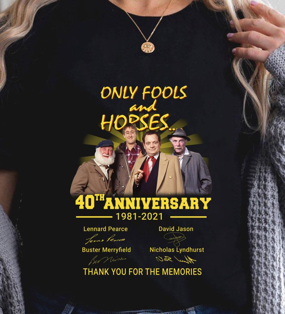 Funny Only Fools and Horses 40th Anniversary 1981-2021 Signatures shirt Only Fools and Horses 40th Anniversary 1981 2021 Signatures shirt 2 - Funny Only Fools and Horses 40th Anniversary 1981-2021 Signatures shirt