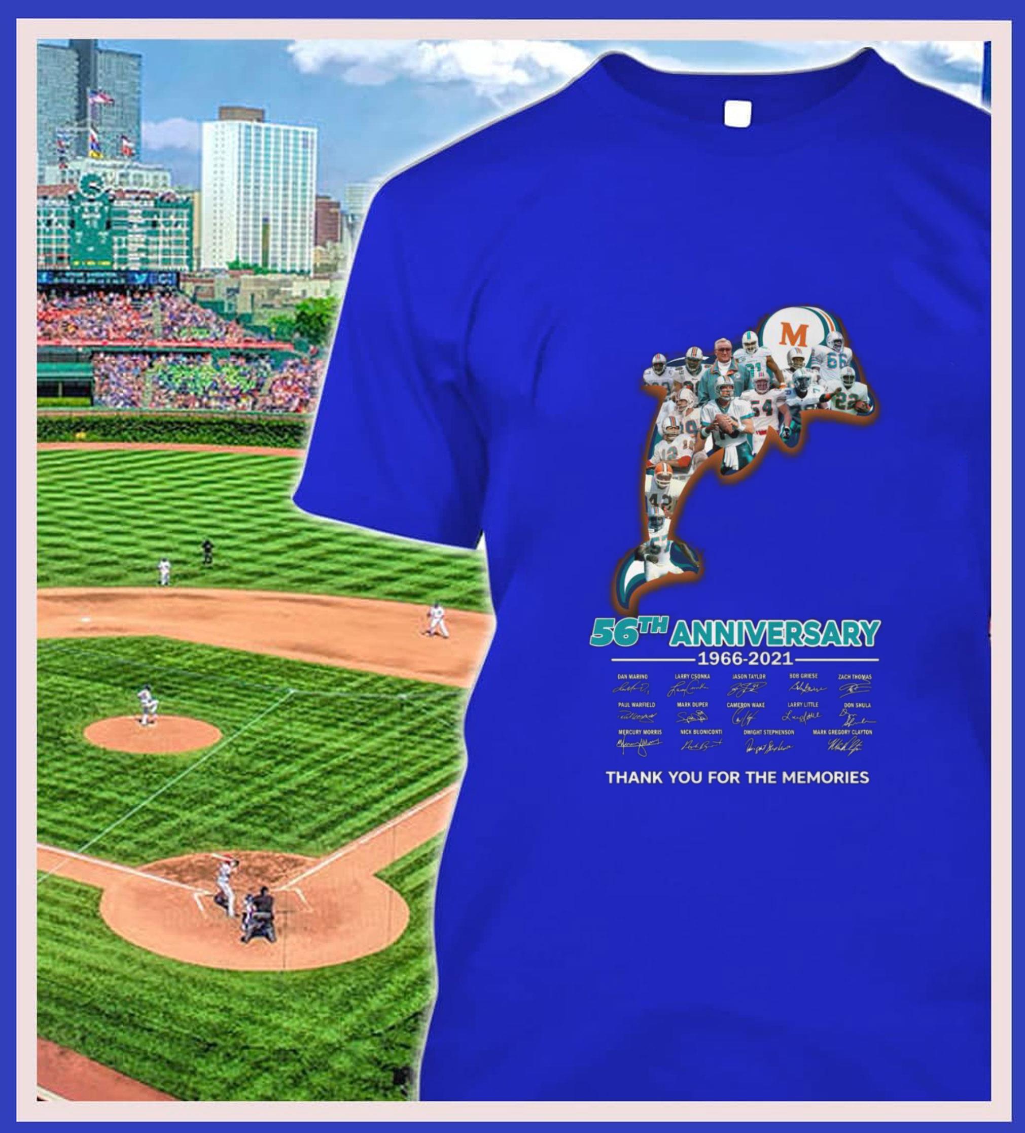 Best Team Miami Dolphins 56th anniversary 1966-2021 thank you for the memories signatures shirt Team Miami Dolphins 56th anniversary 1966 2021 thank you for the memories signatures shirt 2 - Best Team Miami Dolphins 56th anniversary 1966-2021 thank you for the memories signatures shirt