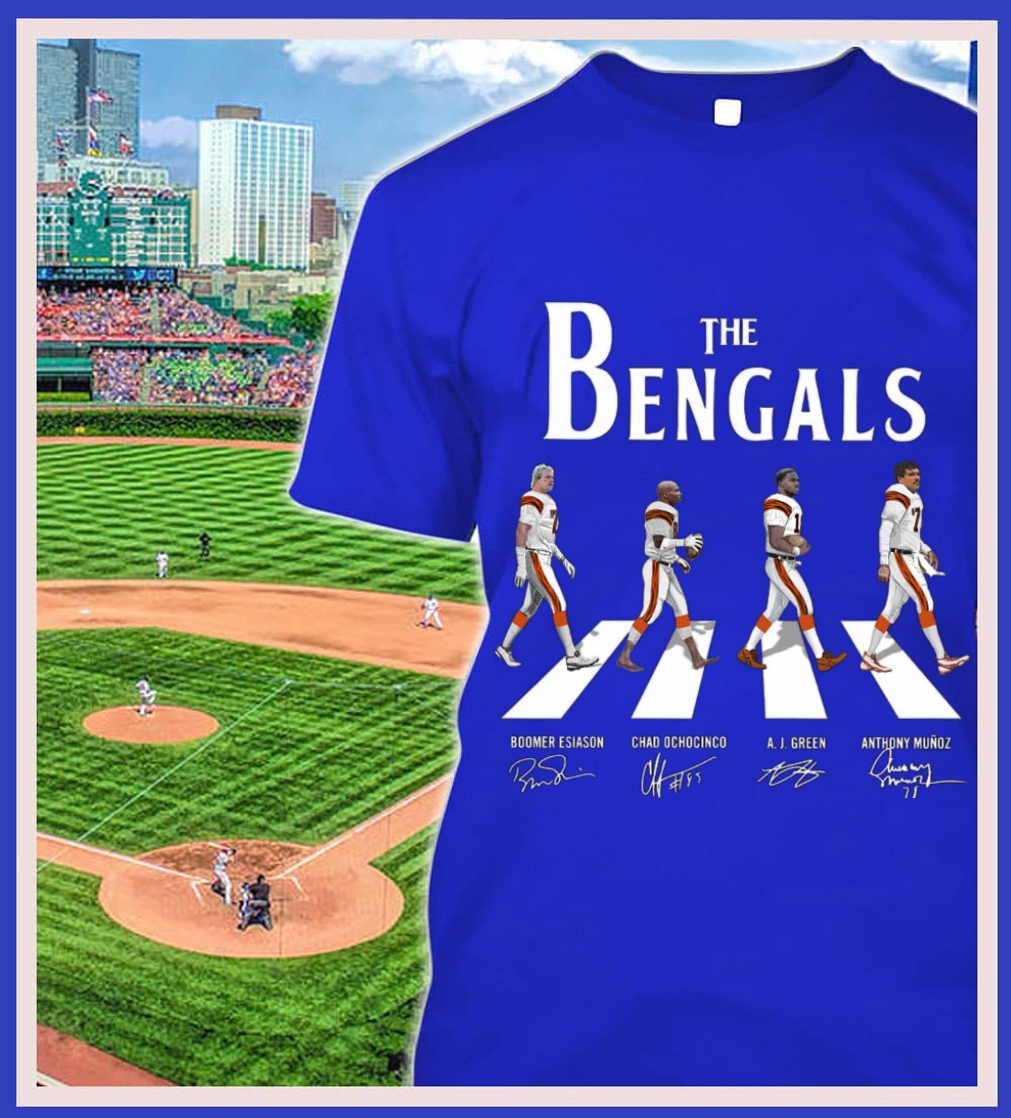 Original The Bengals Abbey Road Cincinnati Bengals Signatures Shirt The Bengals Abbey Road Cincinnati Bengals Signatures Shirt 2 - Original The Bengals Abbey Road Cincinnati Bengals Signatures Shirt