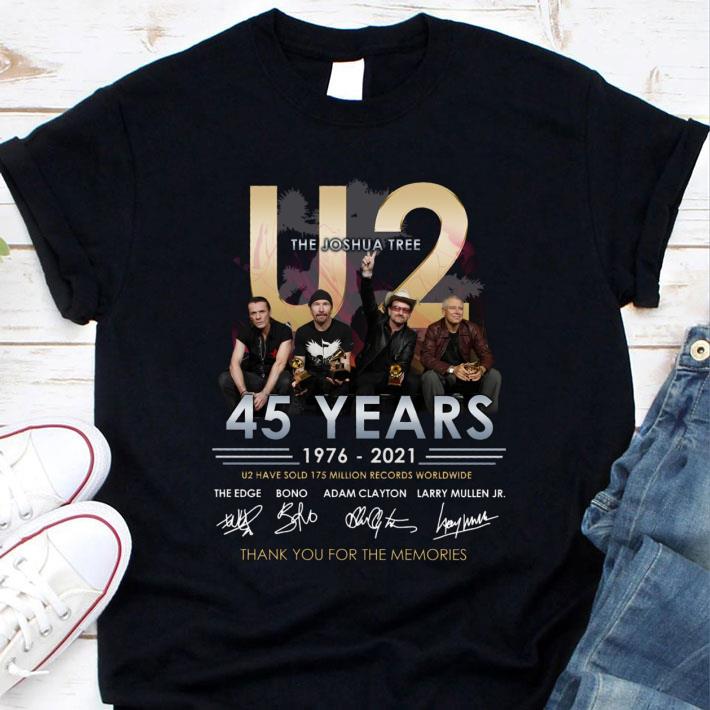 Official The Joshua Tree 45 years 1976-2021 U2 Have Sold 175 Million Records Worldwide Thank You For The Memories Signatures Shirt, The Edge, Bono, Adam Clayton, Larry Mullen Jr The Joshua Tree 45 years 1976 2021 U2 Have Sold 175 Million Records Worldwide Thank You For The Memories Signatures Shirt The Edge Bono Adam Clayton Larry Mullen Jr 1 - Official The Joshua Tree 45 years 1976-2021 U2 Have Sold 175 Million Records Worldwide Thank You For The Memories Signatures Shirt, The Edge, Bono, Adam Clayton, Larry Mullen Jr