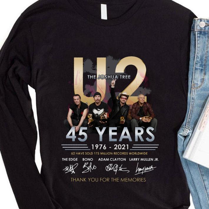 Official The Joshua Tree 45 years 1976-2021 U2 Have Sold 175 Million Records Worldwide Thank You For The Memories Signatures Shirt, The Edge, Bono, Adam Clayton, Larry Mullen Jr The Joshua Tree 45 years 1976 2021 U2 Have Sold 175 Million Records Worldwide Thank You For The Memories Signatures Shirt The Edge Bono Adam Clayton Larry Mullen Jr 4 - Official The Joshua Tree 45 years 1976-2021 U2 Have Sold 175 Million Records Worldwide Thank You For The Memories Signatures Shirt, The Edge, Bono, Adam Clayton, Larry Mullen Jr
