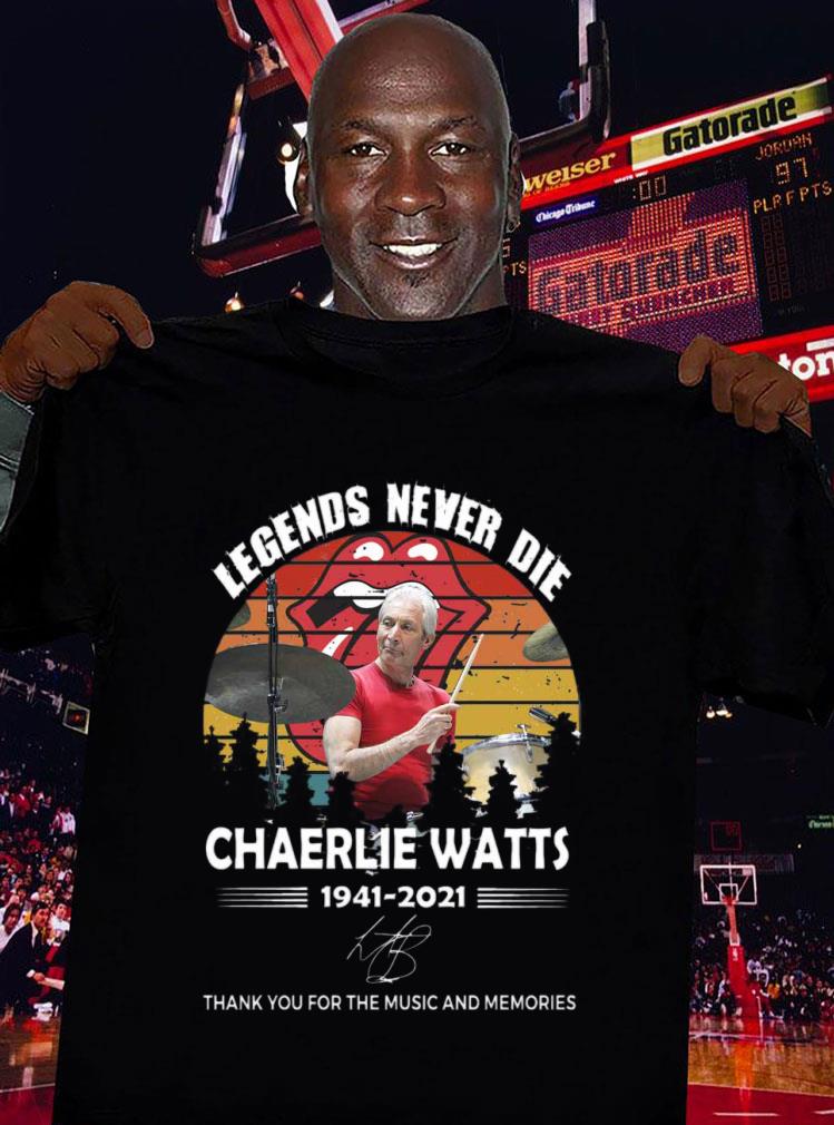 Funny Vintage Sunset Legends Never Die Charlie Watts 1941-2021 signature thank you for the music and memories shirt Vintage Sunset Legends Never Die Charlie Watts 1941 2021 signature thank you for the music and memories shirt 3 - Funny Vintage Sunset Legends Never Die Charlie Watts 1941-2021 signature thank you for the music and memories shirt