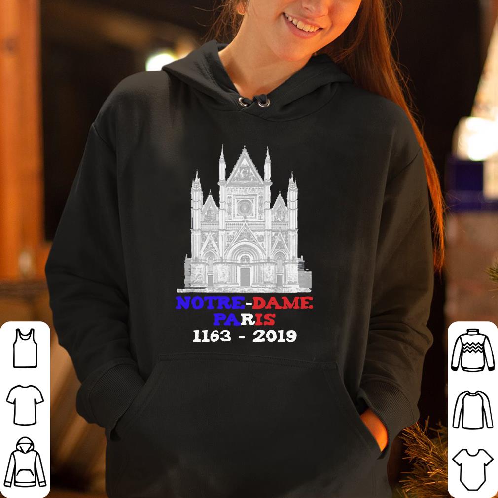 Notre Dame Paris France 1163 2019 shirt 4 - Notre Dame Paris France 1163-2019 shirt