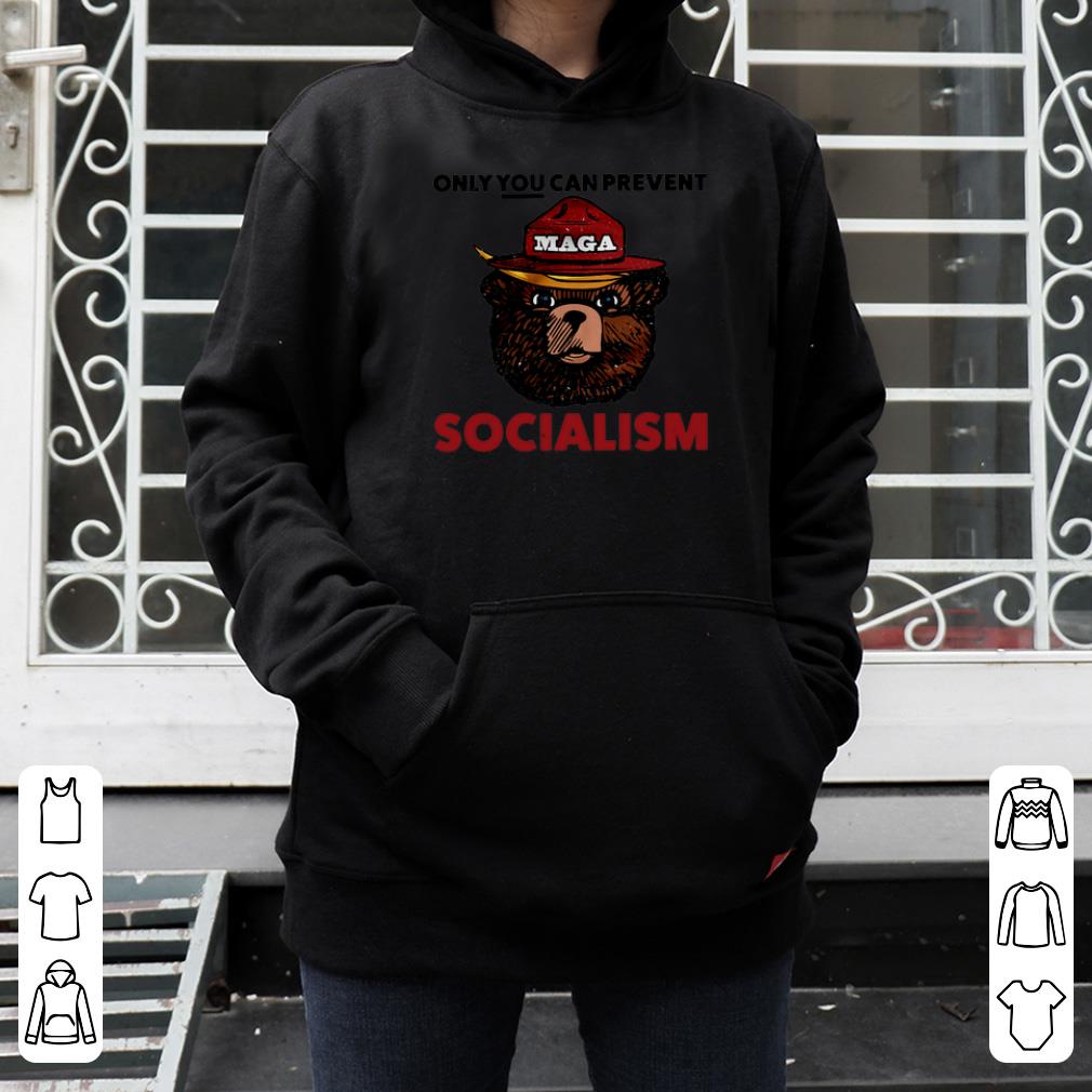 Maga Bear Only You Can Prevent Socialism shirt 4 - Maga Bear Only You Can Prevent Socialism shirt