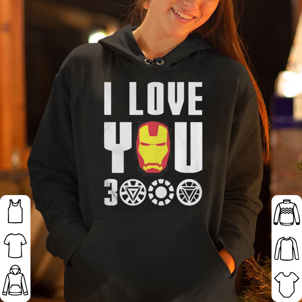 Marvel Avengers Endgame Iron Man I love you 3000 shirt 4 - Marvel Avengers Endgame Iron Man I love you 3000 shirt