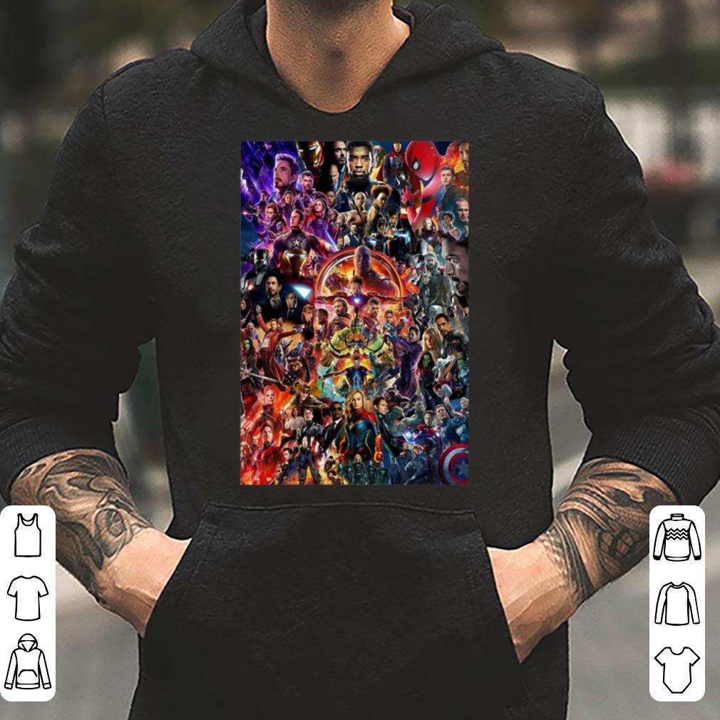 Marvel Characters Avengers Endgame Poster shirt 4 - Marvel Characters Avengers Endgame Poster shirt