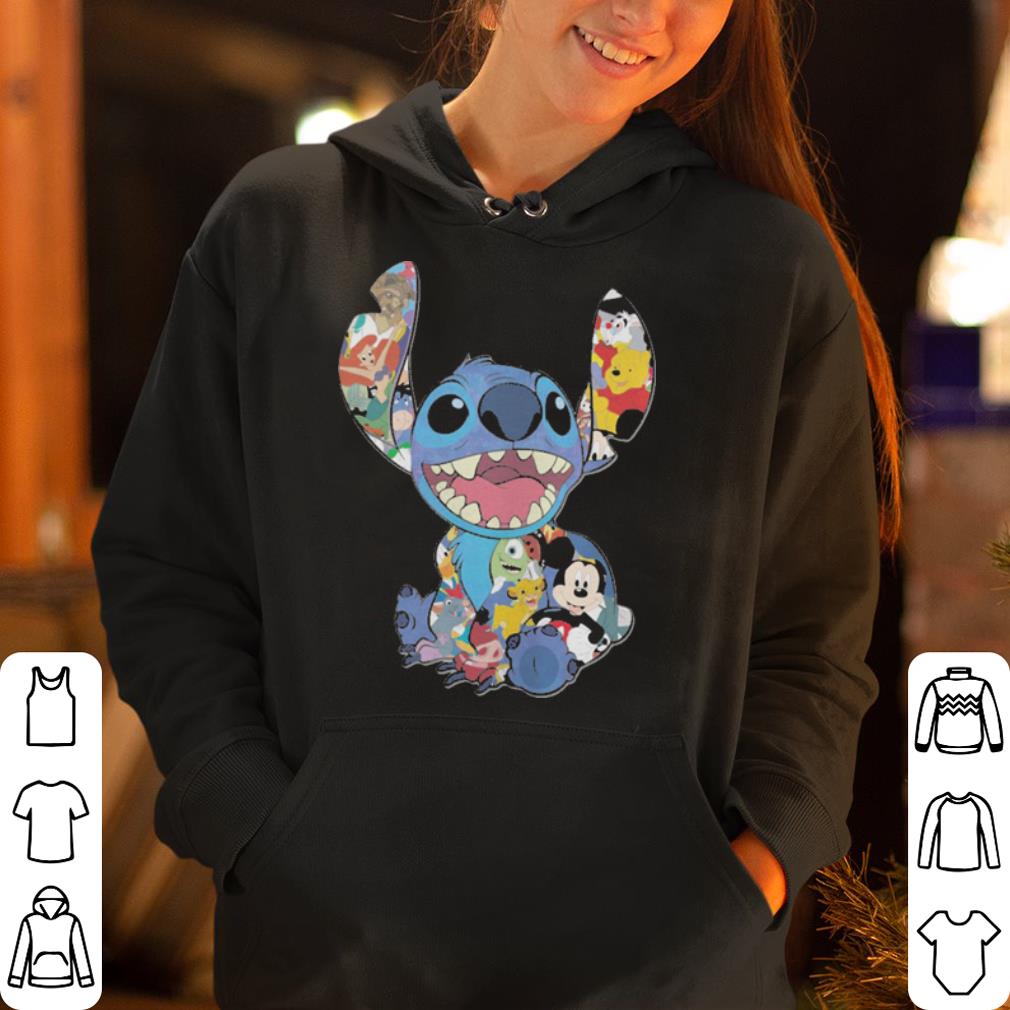 Stitch and Disney Characters shirt 4 - Stitch and Disney Characters shirt