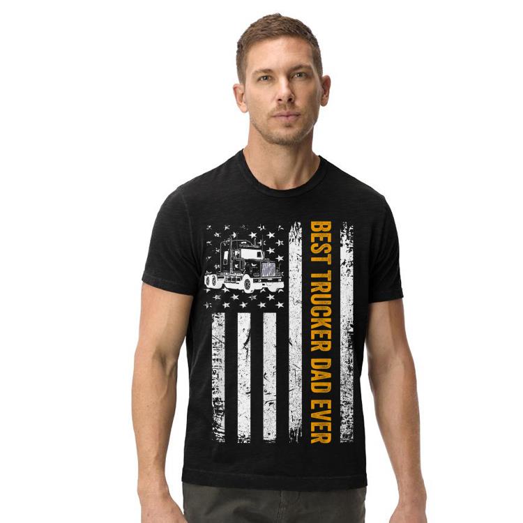 Vintage USA Best trucker Dad Ever American Flag Fathers Day shirt Vintage USA Best trucker Dad Ever American Flag Fathers Day shirt 4 - Vintage USA Best trucker Dad Ever American Flag Fathers Day shirt