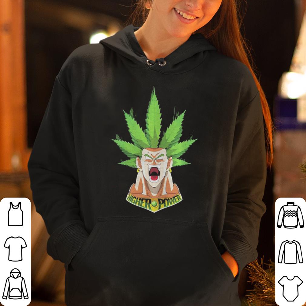 Weed Goku higher power shirt 4 - Weed Goku higher power shirt
