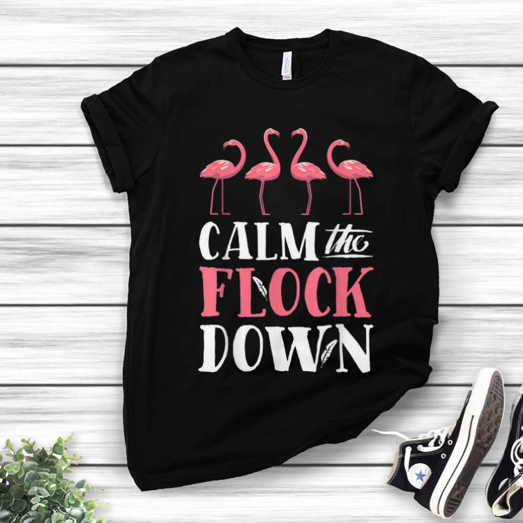 Calm The Flock Down Flamingo Lovers Summer sweater 1 - Calm The Flock Down Flamingo Lovers Summer sweater