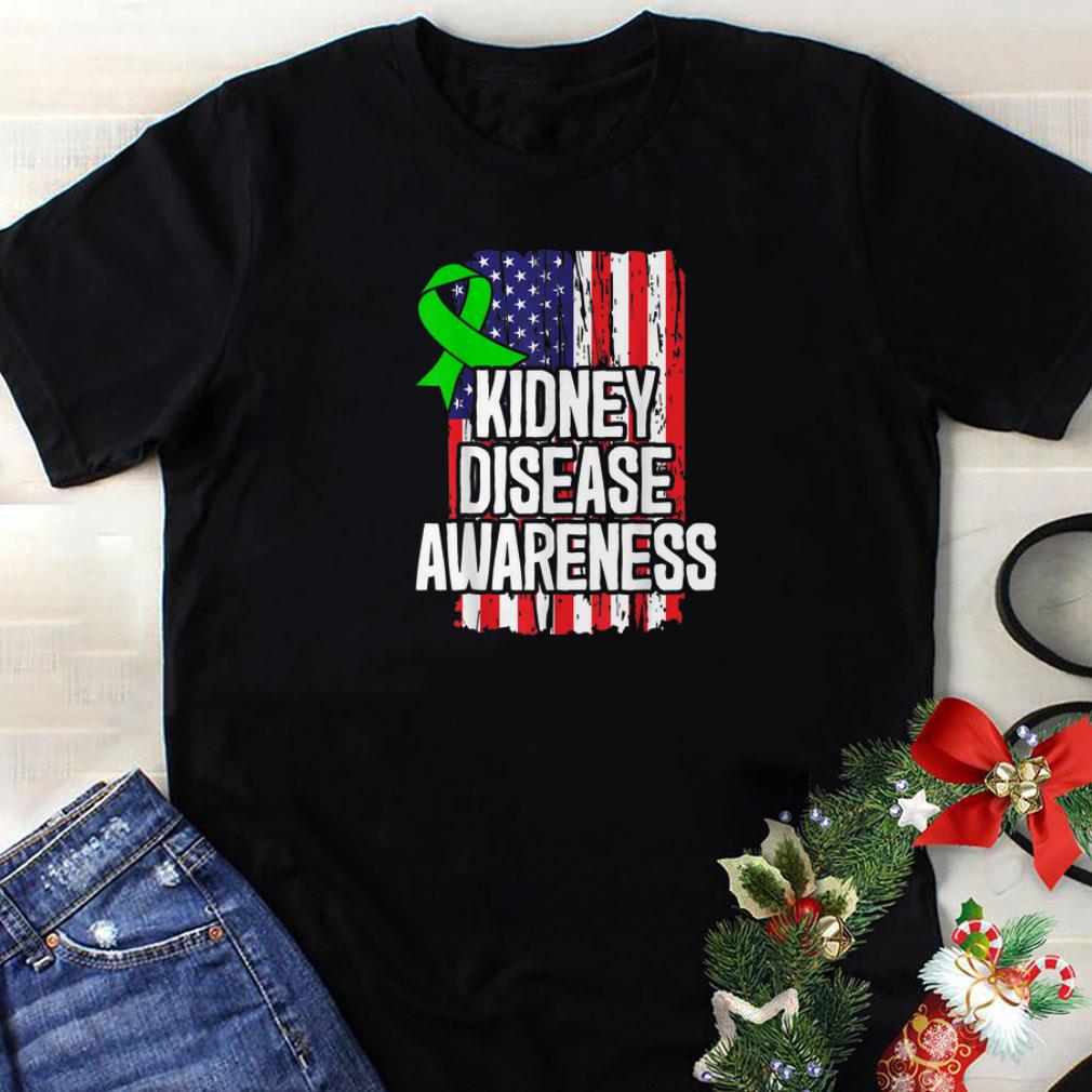 Kidney Disease Awareness American Flag sweater 1 - Kidney Disease Awareness American Flag sweater