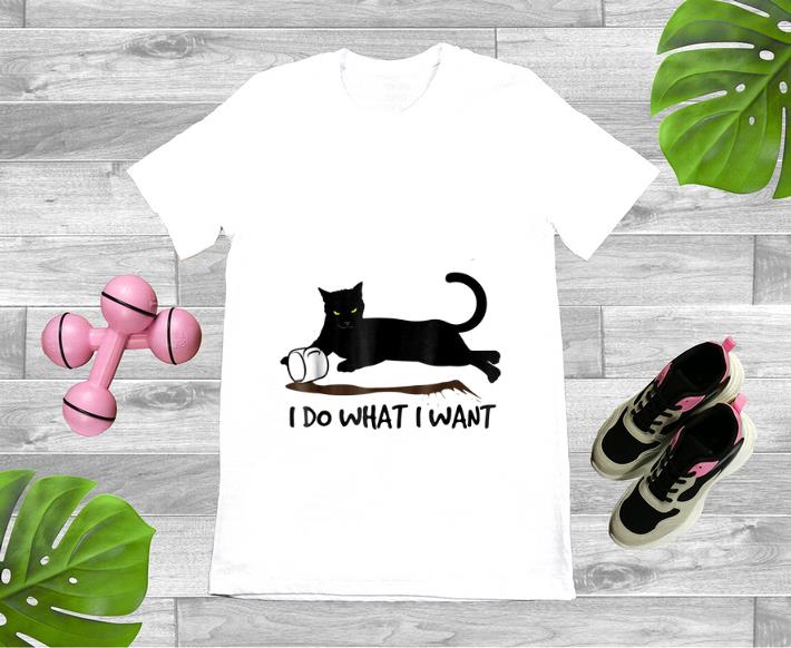 Awesome I Do What I Want Black Cat shirt 1 - Awesome I Do What I Want Black Cat shirt