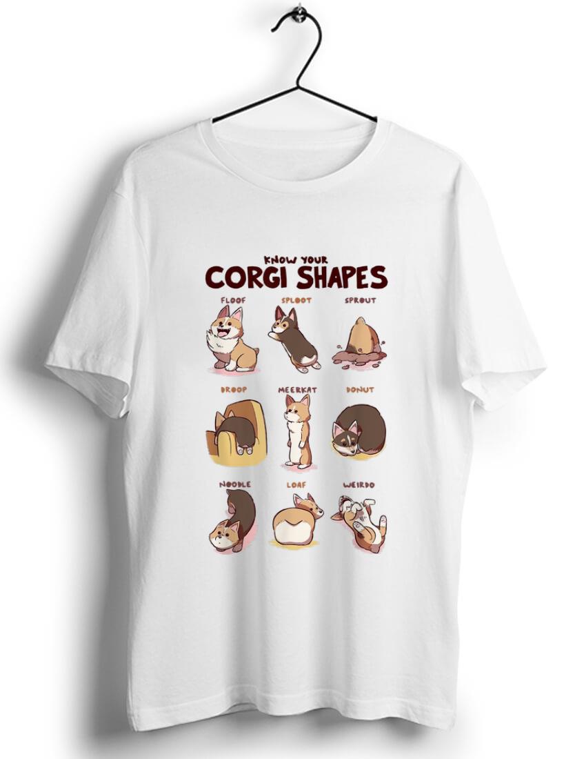 Awesome Know Your Corgi Shapes shirt 1 - Awesome Know Your Corgi Shapes shirt