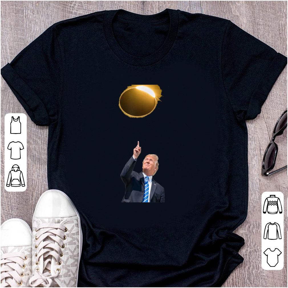 Hot Donald Trump Stares At Solar Eclipse shirt 1 - Hot Donald Trump Stares At Solar Eclipse shirt