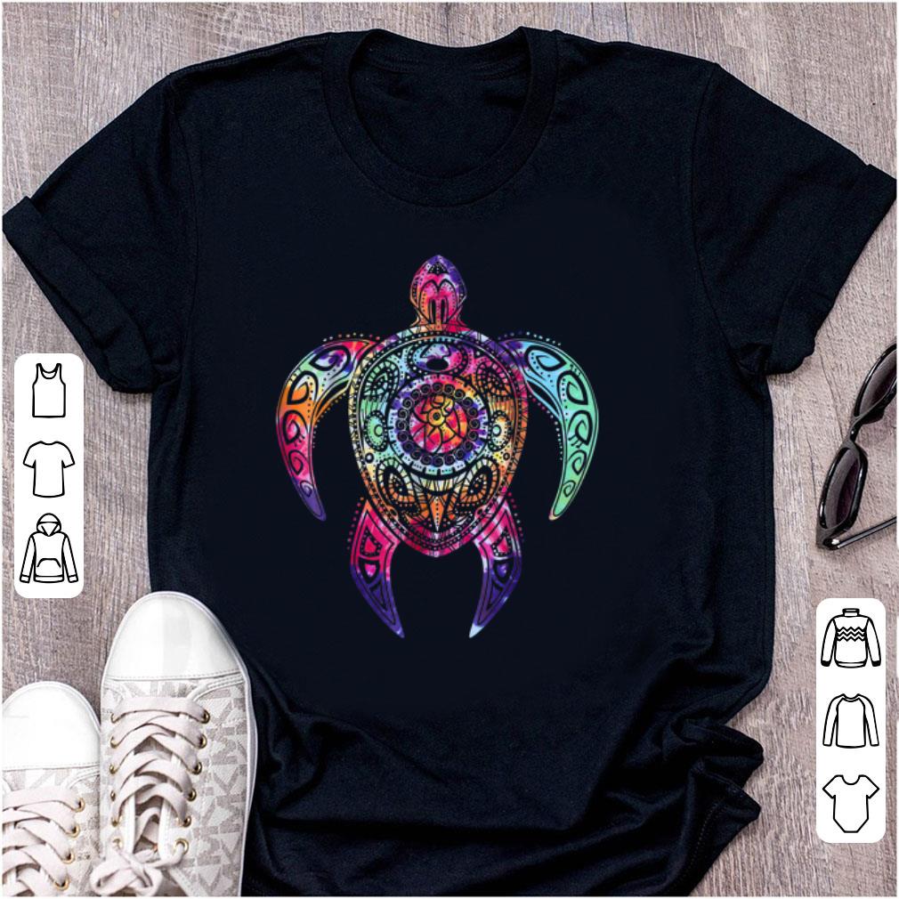Hot Hippie Tie Dye Psychedelic Sea Turtle shirt 1 - Hot Hippie Tie Dye Psychedelic Sea Turtle shirt