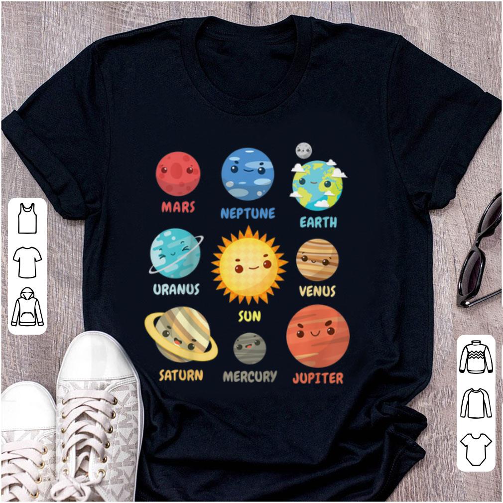 Hot Solar System Planets shirt 1 - Hot Solar System Planets shirt