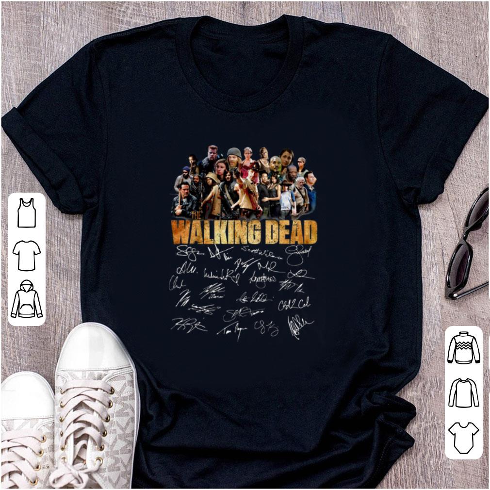 Hot The Walking Dead Signature shirt 1 - Hot The Walking Dead Signature shirt