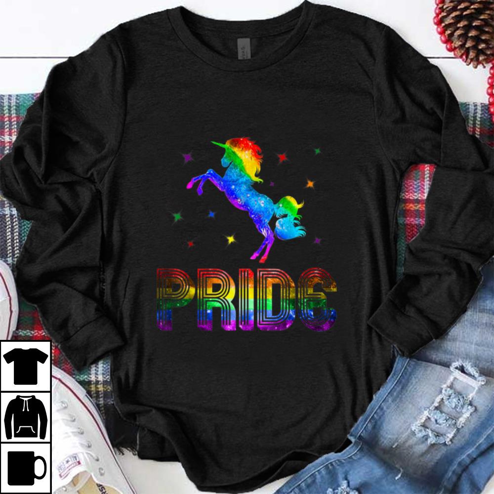 Nice Pride Rainbow Unicorn LGBT Gay shirt 1 - Nice Pride Rainbow Unicorn LGBT Gay shirt