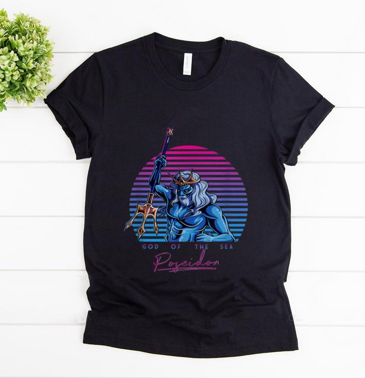 Nice Retro God Of The Sea Poseidon Greek Mythology shirt 1 - Nice Retro God Of The Sea Poseidon Greek Mythology shirt