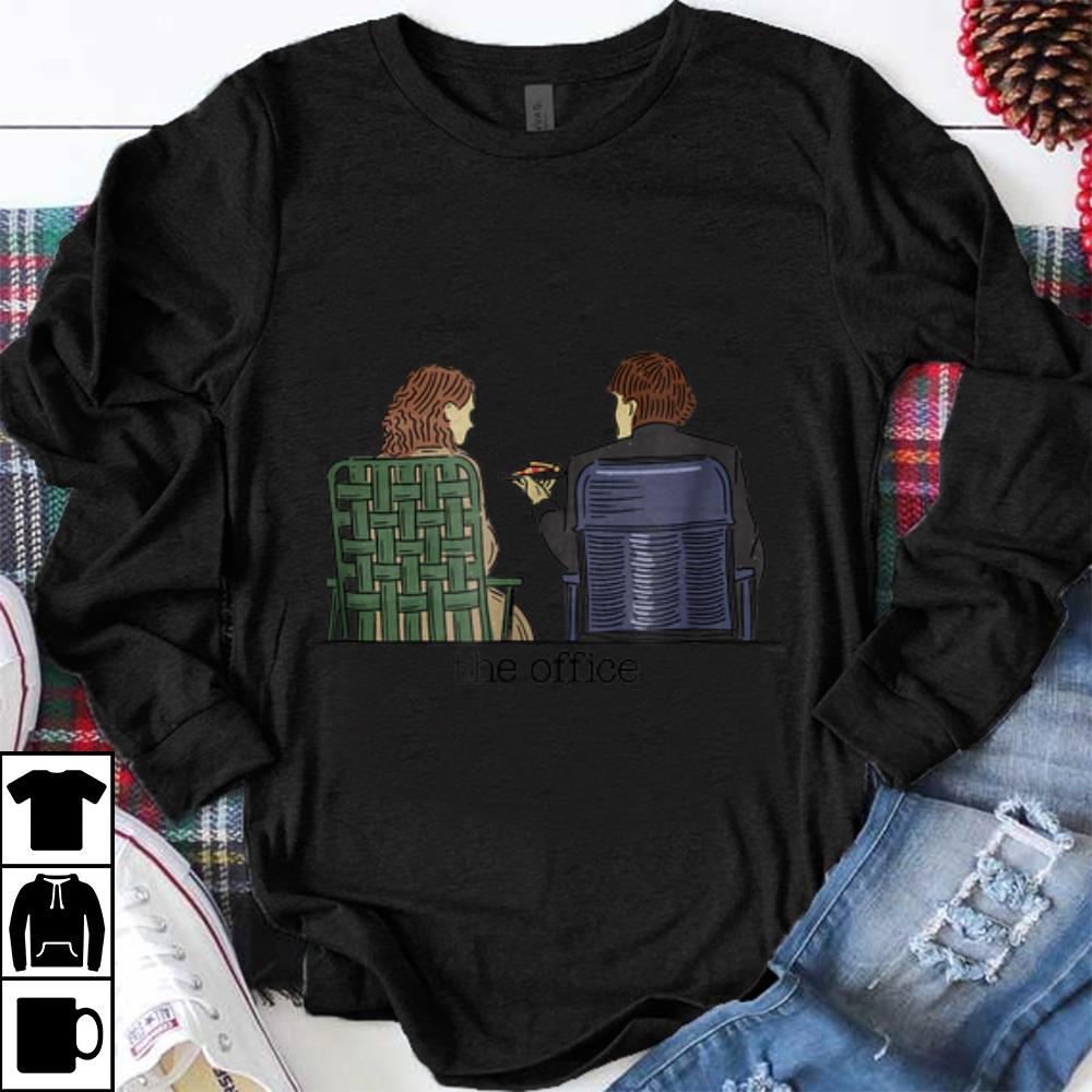 Nice The Office Jim and Pam Roof Date shirt 1 - Nice The Office Jim and Pam Roof Date shirt