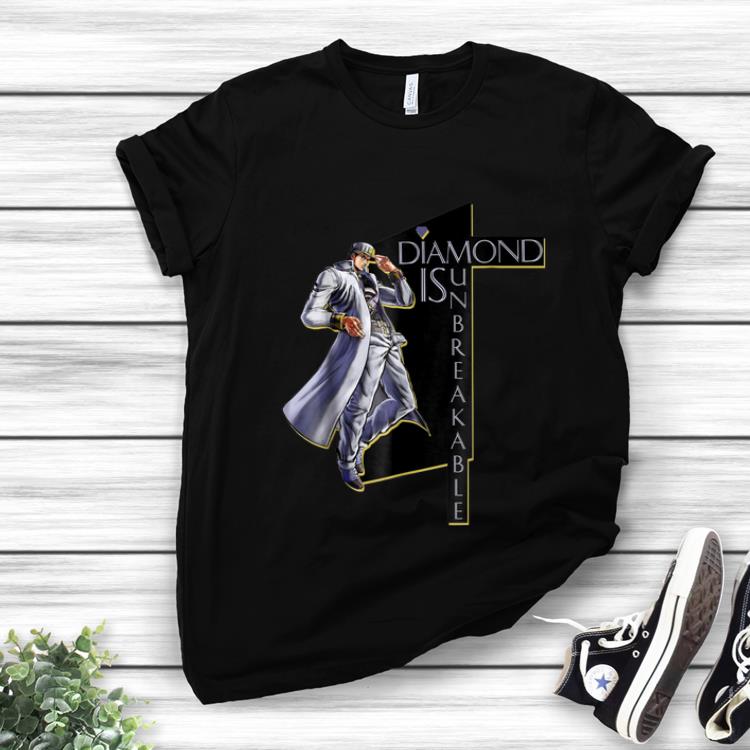 Official diamond is unbreakable JoJo Bizarre shirt 1 - Official diamond is unbreakable JoJo Bizarre shirt