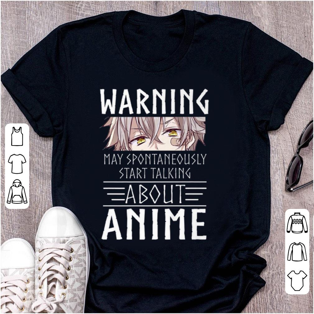 Original Anime Kawaii Warning May Spontaneously Start Talking About Anime shirt 1 - Original Anime Kawaii Warning May Spontaneously Start Talking About Anime shirt